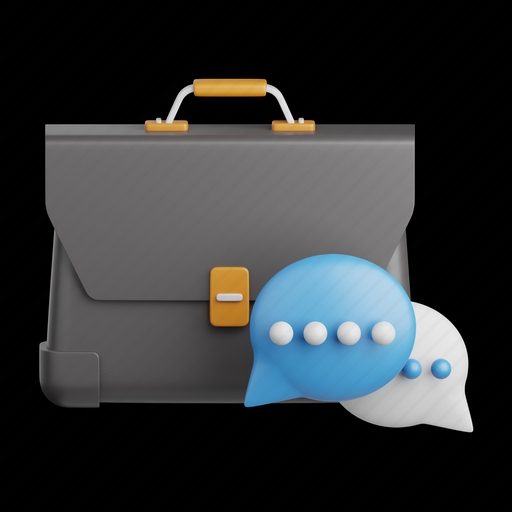 briefcase and chat